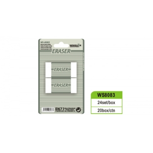 Blister Card Eraser
